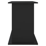 Aquarium Stand Black 101x41x58 cm Engineered Wood - Close-Up Angle