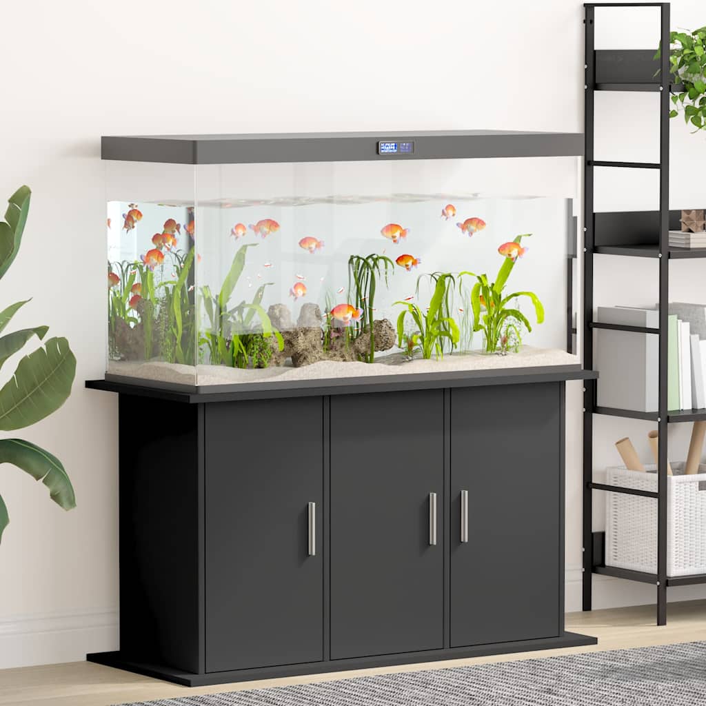 Aquarium Stand Black 101x41x58 cm Engineered Wood