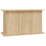Aquarium Stand Sonoma Oak 101x41x58 cm Engineered Wood - Front View