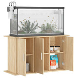 Aquarium Stand Sonoma Oak 101x41x58 cm Engineered Wood - Side View