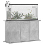 Aquarium Stand Concrete Grey 101x41x58 cm Engineered Wood - Top-Down View