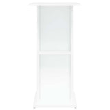 Aquarium Stand White 60.5x36x72.5 cm Engineered Wood