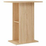 Aquarium Stand Sonoma Oak 60.5x36x72.5 cm Engineered Wood - Front View