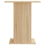 Aquarium Stand Sonoma Oak 60.5x36x72.5 cm Engineered Wood - Top-Down View