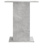 Aquarium Stand Concrete Grey 60.5x36x72.5 cm Engineered Wood