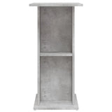 Aquarium Stand Concrete Grey 60.5x36x72.5 cm Engineered Wood - 45-Degree Angle