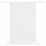 Aquarium Stand White 75x36x72.5 cm Engineered Wood - Top-Down View