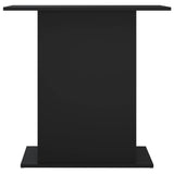 Aquarium Stand Black 75x36x72.5 cm Engineered Wood - Top-Down View
