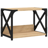 Printer Stand 2-Tier Sonoma Oak 44x26x31.5 cm Engineered Wood