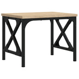 Printer Stand Sonoma Oak 40x30x31 cm Engineered Wood - Front View