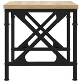 Printer Stand Sonoma Oak 40x30x31 cm Engineered Wood - 45-Degree Angle