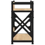 Printer Stand 2-Tier Sonoma Oak 40x20x40 cm Engineered Wood - 45-Degree Angle