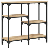 Console Table Sonoma Oak 80x29x75 cm Engineered Wood