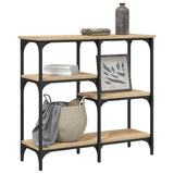 Console Table Sonoma Oak 80x29x75 cm Engineered Wood