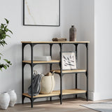 Console Table Sonoma Oak 80x29x75 cm Engineered Wood