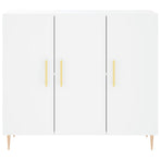 Sideboard White 90x34x80 cm Engineered Wood