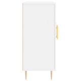 Sideboard White 90x34x80 cm Engineered Wood - Rear View