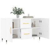 Sideboard White 100x36x60 cm Engineered Wood - Top-Down View