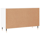 Sideboard White 100x36x60 cm Engineered Wood - Low Angle