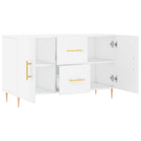 Sideboard White 100x36x60 cm Engineered Wood - 45-Degree Angle