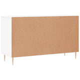 Sideboard White 100x36x60 cm Engineered Wood - Low Angle