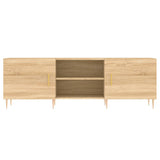 TV Cabinet Sonoma Oak 150x30x50 cm Engineered Wood - 45-Degree Angle