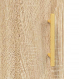 TV Cabinet Sonoma Oak 150x30x50 cm Engineered Wood