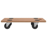 Dolly Trolleys 2 pcs Rectangular Engineered Wood
