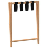 Luggage Rack 68.5x38x58 cm Bamboo - 45-Degree Angle
