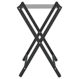 Luggage Rack Black 68.5x38x58 cm Bamboo