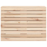 Laundry Basket 88.5x44x66 cm Solid Wood Pine