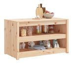 Outdoor Kitchen Cabinet MEPPEL 106x55x64 cm Solid Wood Pine