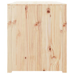 Outdoor Kitchen Cabinet MEPPEL 106x55x64 cm Solid Wood Pine