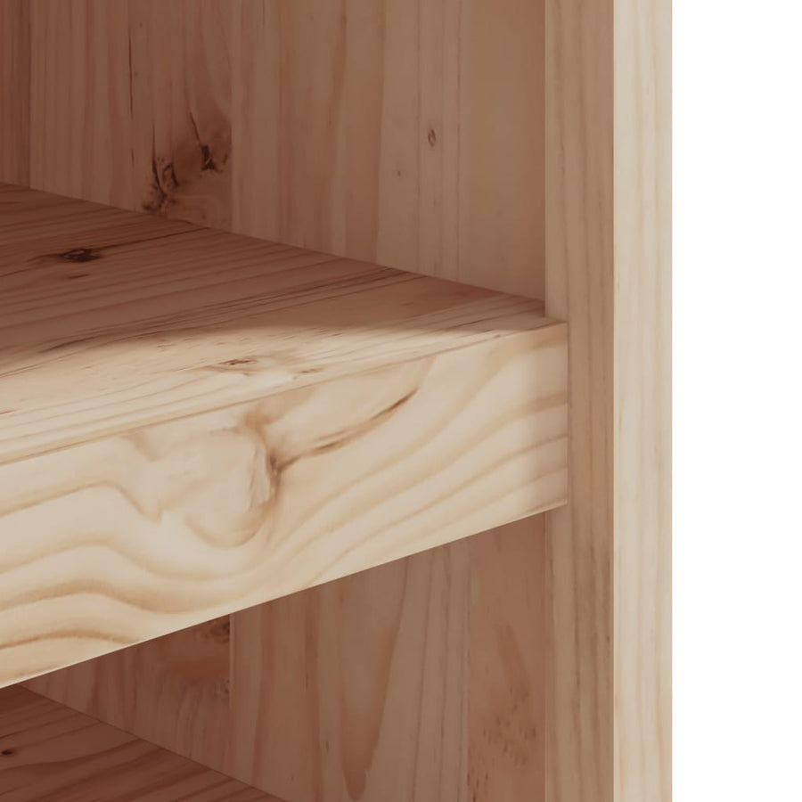 Outdoor Kitchen Cabinet MEPPEL 106x55x64 cm Solid Wood Pine