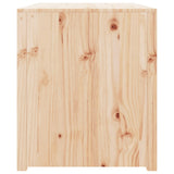 Outdoor Kitchen Cabinet MEPPEL 106x55x64 cm Solid Wood Pine - Rear View