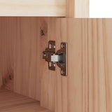 Outdoor Kitchen Cabinet MEPPEL 106x55x64 cm Solid Wood Pine - Low Angle