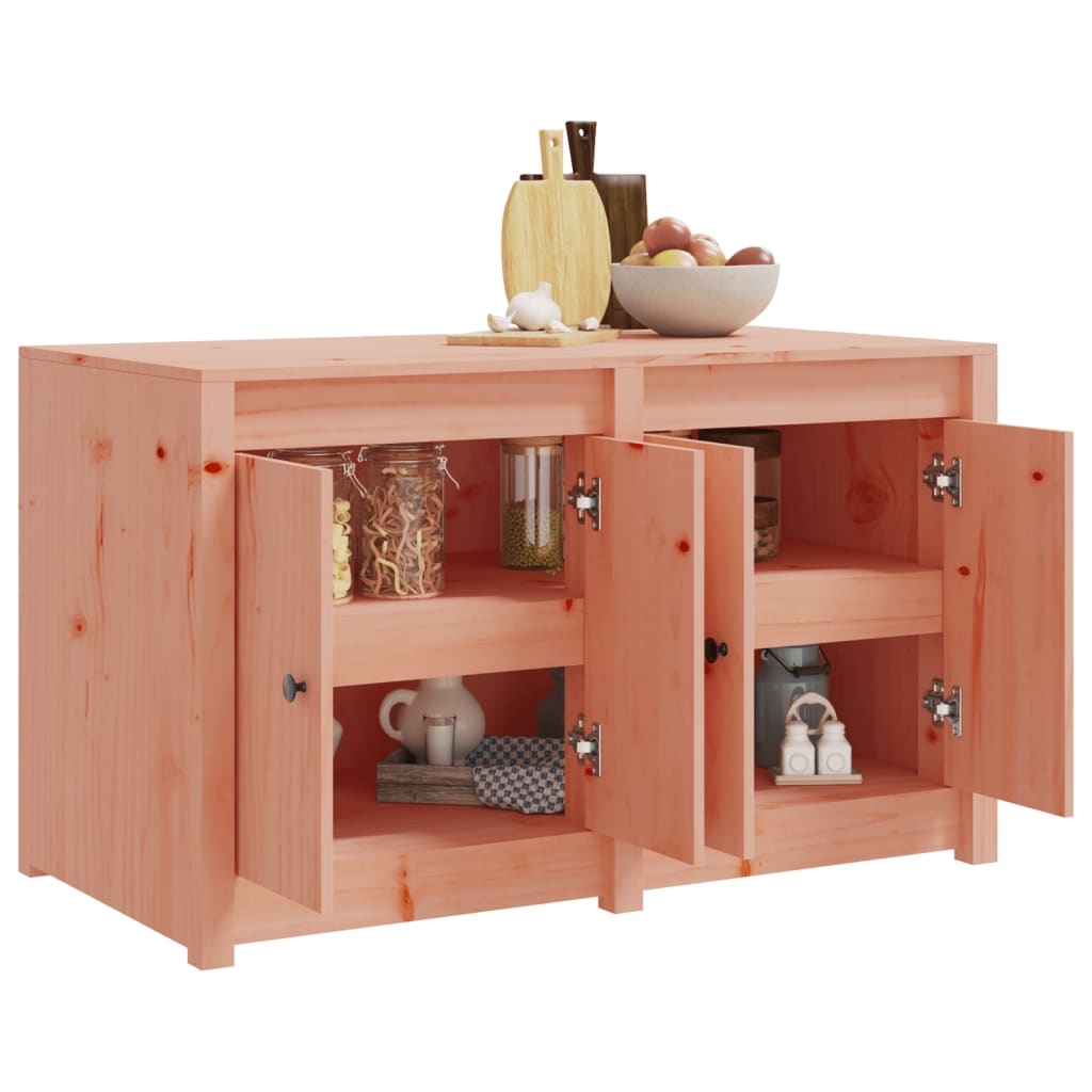 Outdoor Kitchen Cabinet MEPPEL 106x55x64 cm Solid Wood Douglas