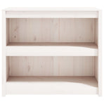 Outdoor Kitchen Cabinet MEPPEL White 106x55x92 cm Solid Wood Pine