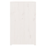 Outdoor Kitchen Cabinet MEPPEL White 106x55x92 cm Solid Wood Pine