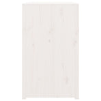 Outdoor Kitchen Cabinet MEPPEL White 106x55x92 cm Solid Wood Pine