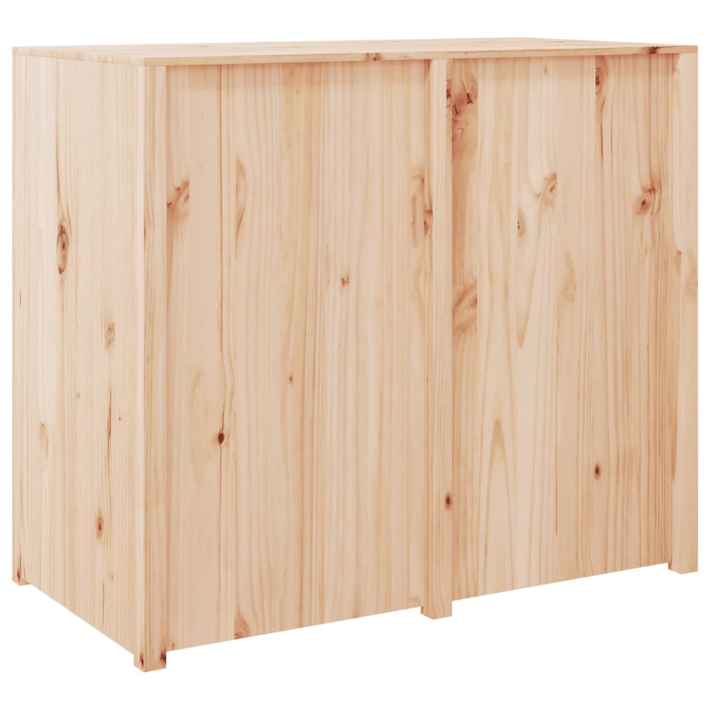 Outdoor Kitchen Cabinet MEPPEL 106x55x92 cm Solid Wood Pine