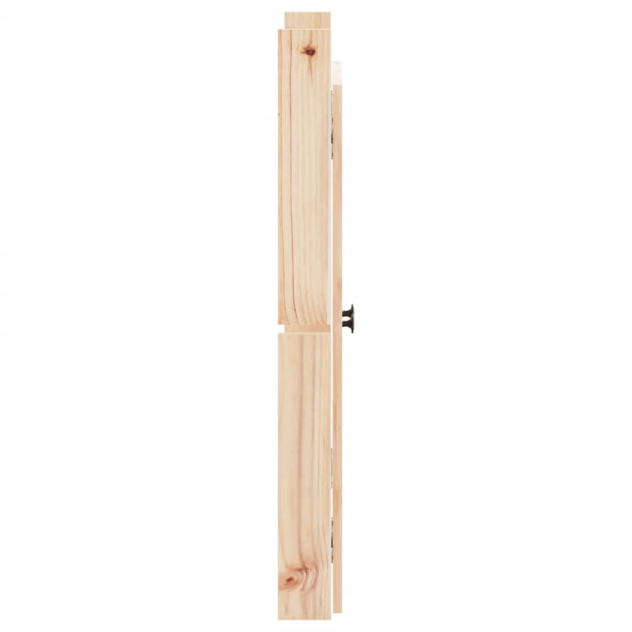 Outdoor Kitchen Doors MEPPEL 2 pcs 50x9x82 cm Solid Wood Pine