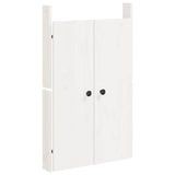 Outdoor Kitchen Doors MEPPEL White 50x9x82 cm Solid Wood Pine