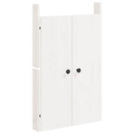 Outdoor Kitchen Doors MEPPEL White 50x9x82 cm Solid Wood Pine