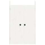 Outdoor Kitchen Doors MEPPEL White 50x9x82 cm Solid Wood Pine