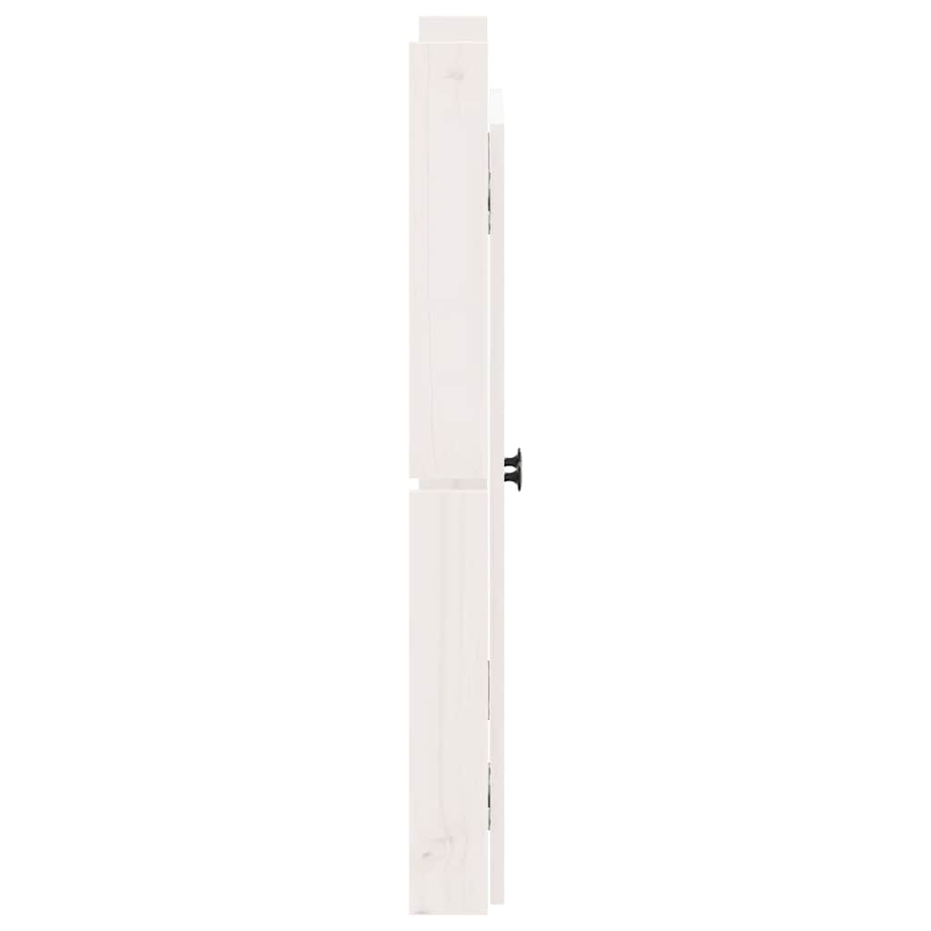 Outdoor Kitchen Doors MEPPEL White 50x9x82 cm Solid Wood Pine