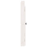 Outdoor Kitchen Doors MEPPEL White 50x9x82 cm Solid Wood Pine - 45-Degree Angle