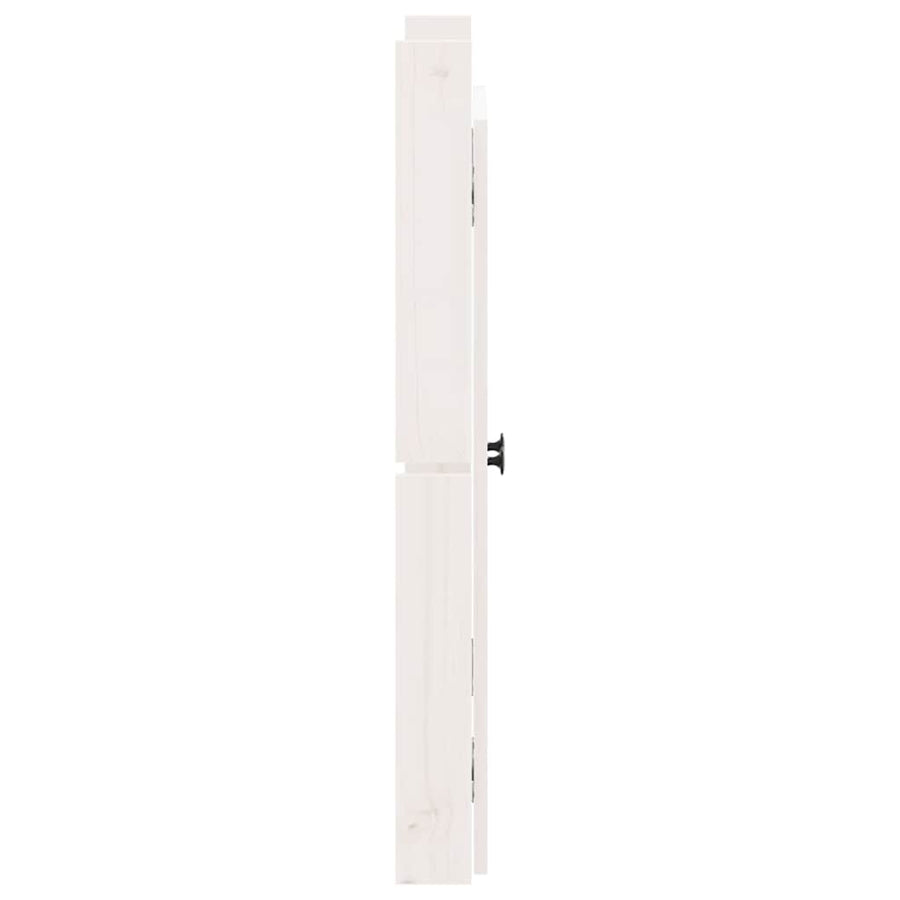 Outdoor Kitchen Doors MEPPEL White 50x9x82 cm Solid Wood Pine