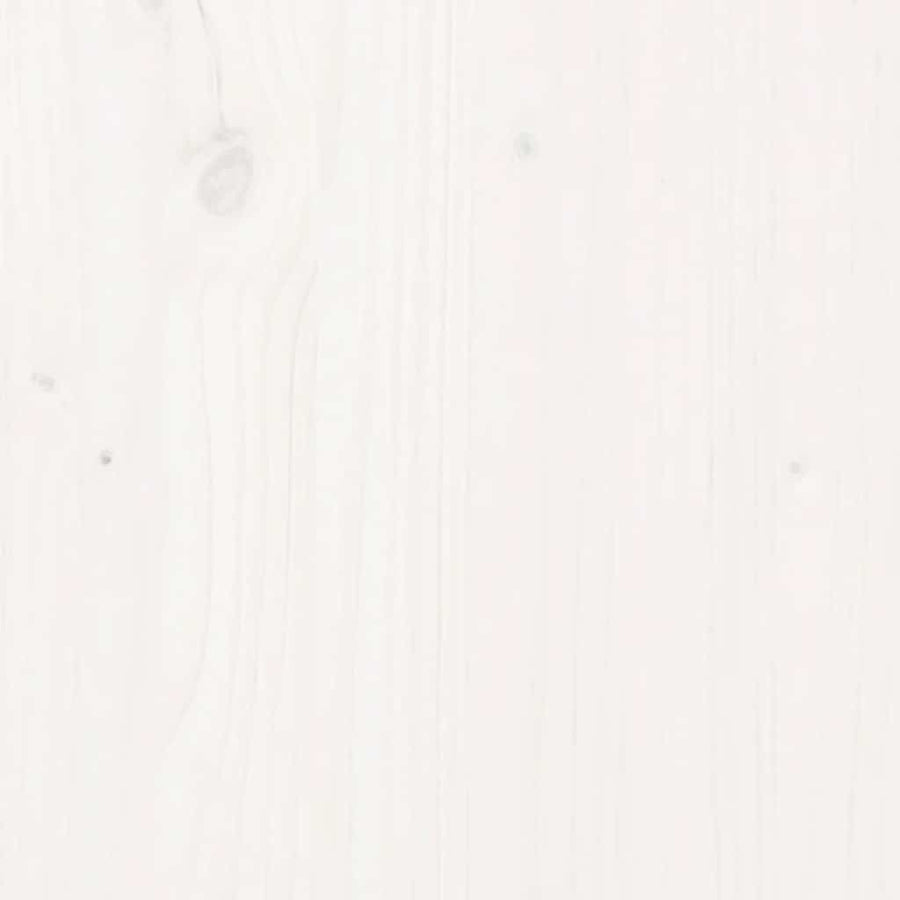 Outdoor Kitchen Doors MEPPEL White 50x9x82 cm Solid Wood Pine