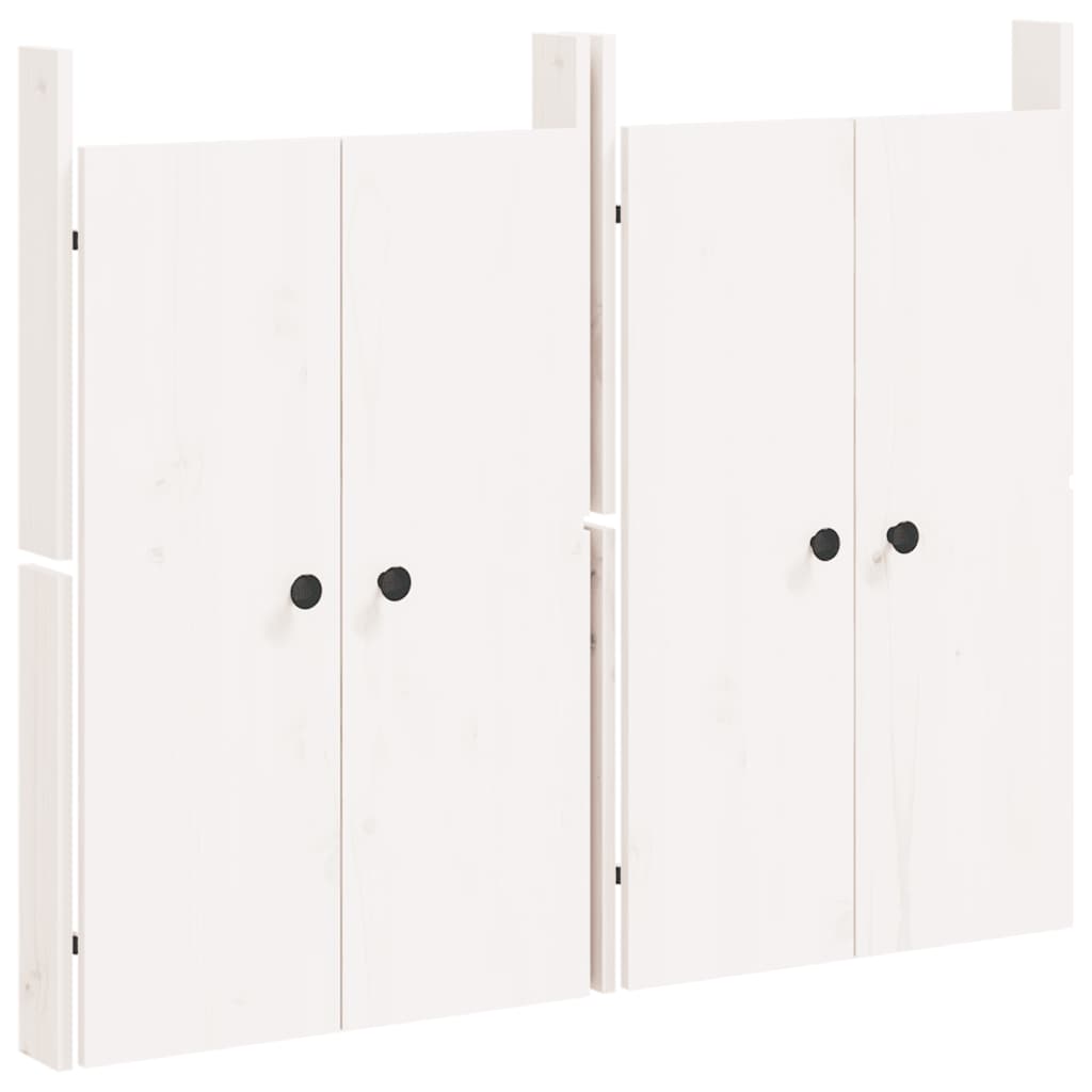 Outdoor Kitchen Doors "MEPPEL" 2 pcs White 50x9x82 cm